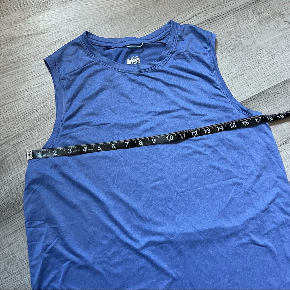 REI Co-op Sahara Tank Top Astral Purple Heather Activewear Top Size Medium - Picture 7 of 9